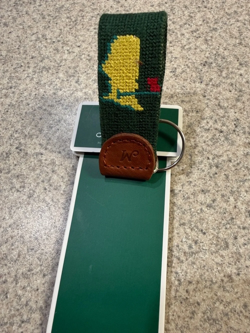 2026 Masters Tournament Hand-Stitched Needlepoint Key fob!!🔥🔥🔥 - Picture 5 of 10